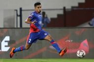 Nicknamed 'Bhekenbauer' by fans, the 28-year old looks much more assured in the centre of defence but did a good job at left back against Mumbai City (Image Courtesy: ISL)